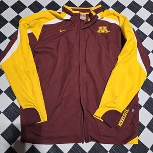 Minnesota‎ Golden Gophers Nike Storm Fit Fulll Zip Jacket Men's Maroon Large UMD